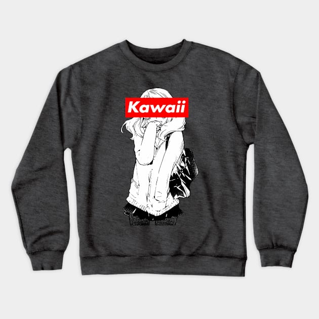 Kawaii Crewneck Sweatshirt by Amacha